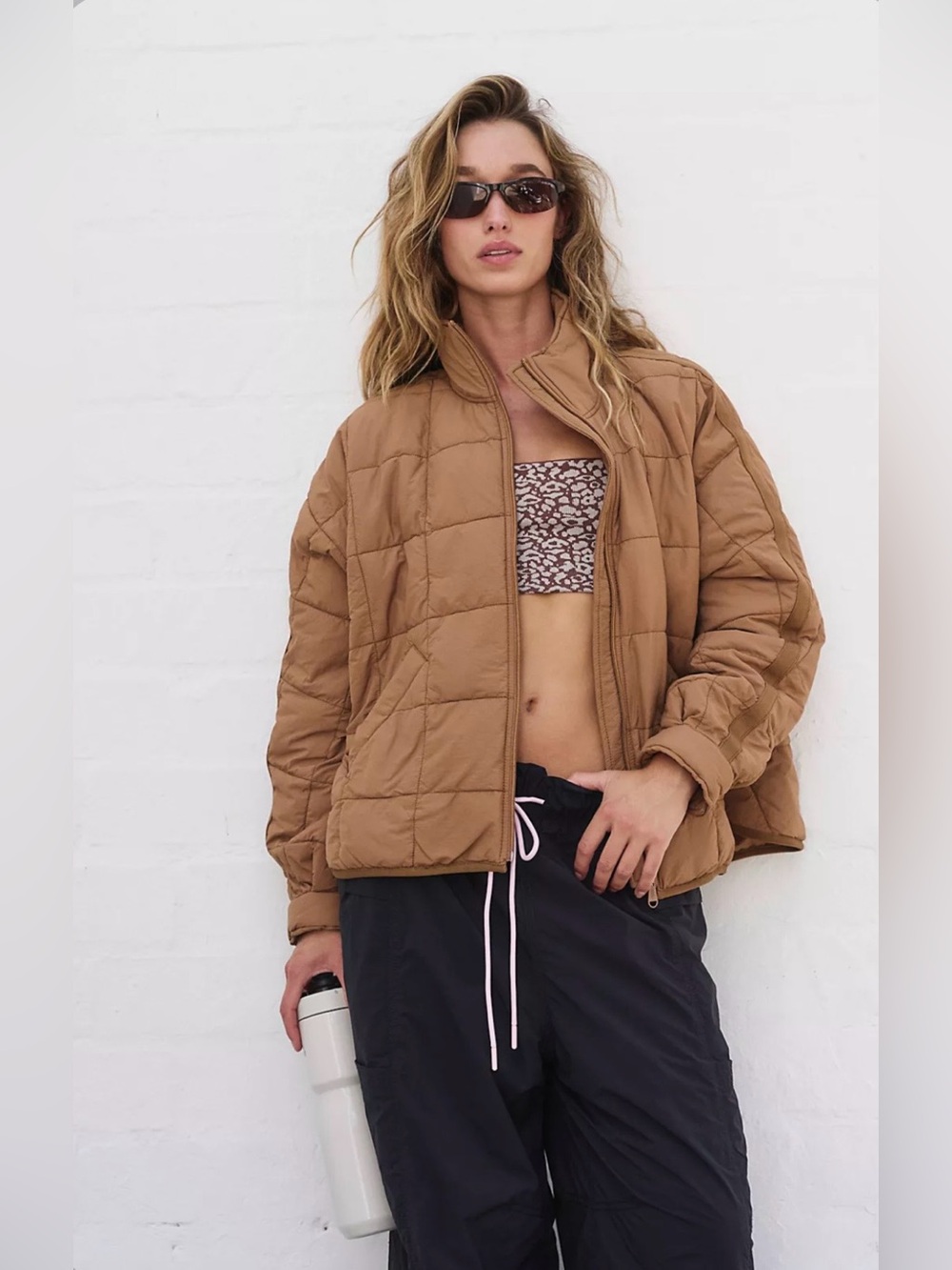 ▪️NWT Free People Pippa Packable Puffer Jacket in Twig-M